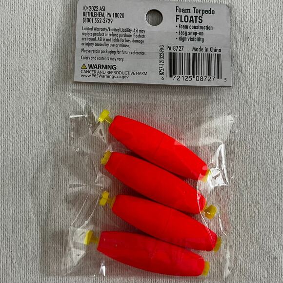 Path & Stream Fishing Bundle: Fishing Tools, Hooks, Line and Foam Torpedo Floats - Picture 9 of 9